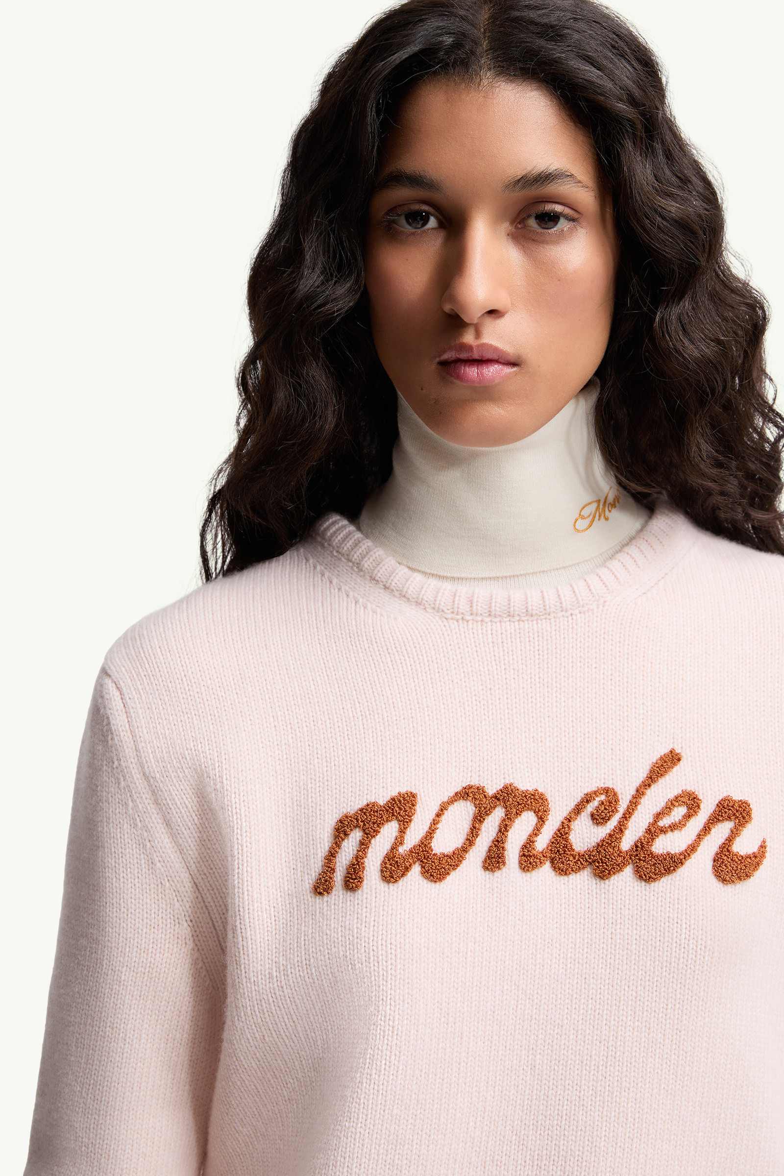 Embroidered Logo Wool & Cashmere Sweater - 6
