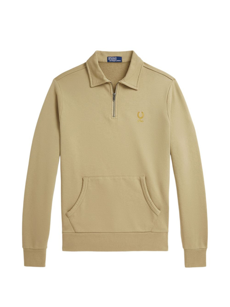 zip chest-pocket polo shirt 1