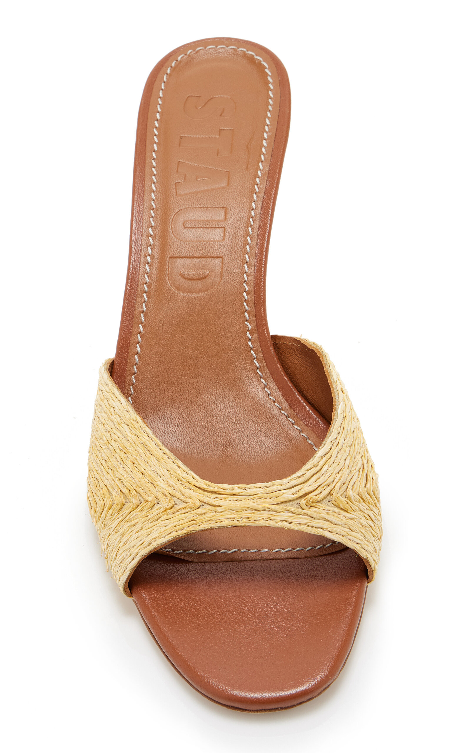 Brigitte Raffia Mules tan - 3