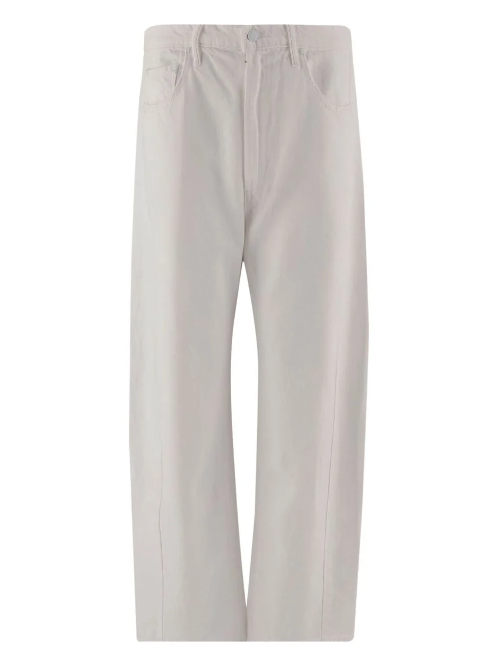 wide-leg denim jeans - 1