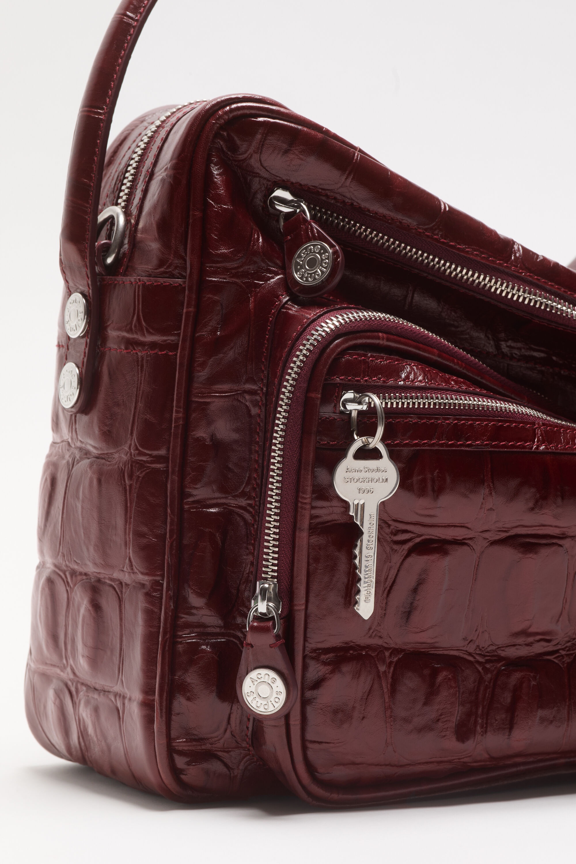 Camero Camera shoulder bag - Burgundy - 4