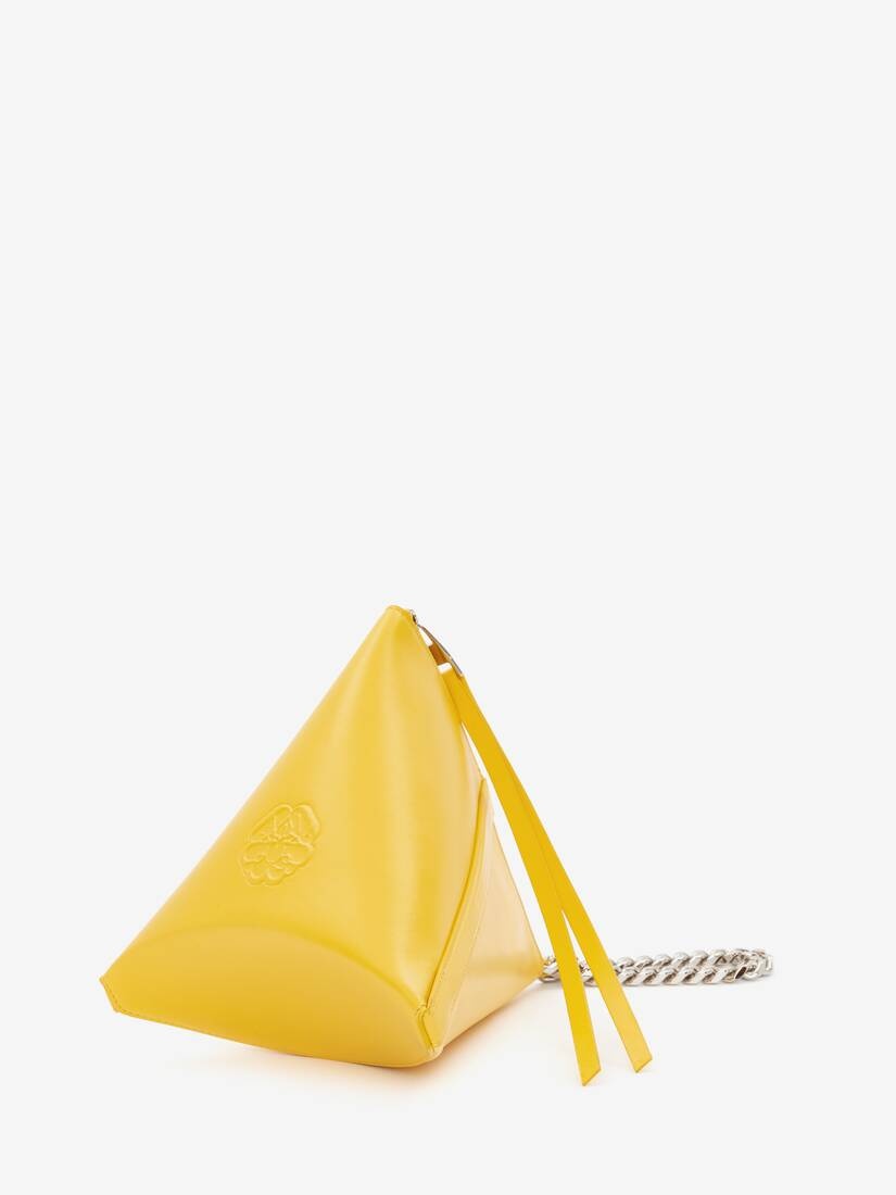 The Curve Pouch in New Pop Yellow - 2