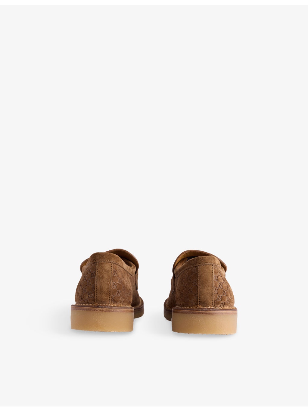 Monogram Flat Suede Moccasins - 4