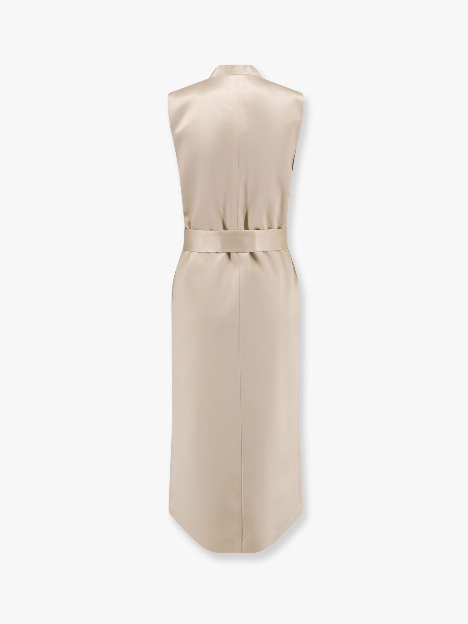 PHILOSOPHY DI LORENZO SERAFINI - Philosophy Di Lorenzo Serafini Satin Vest/Dress With Belt - 2