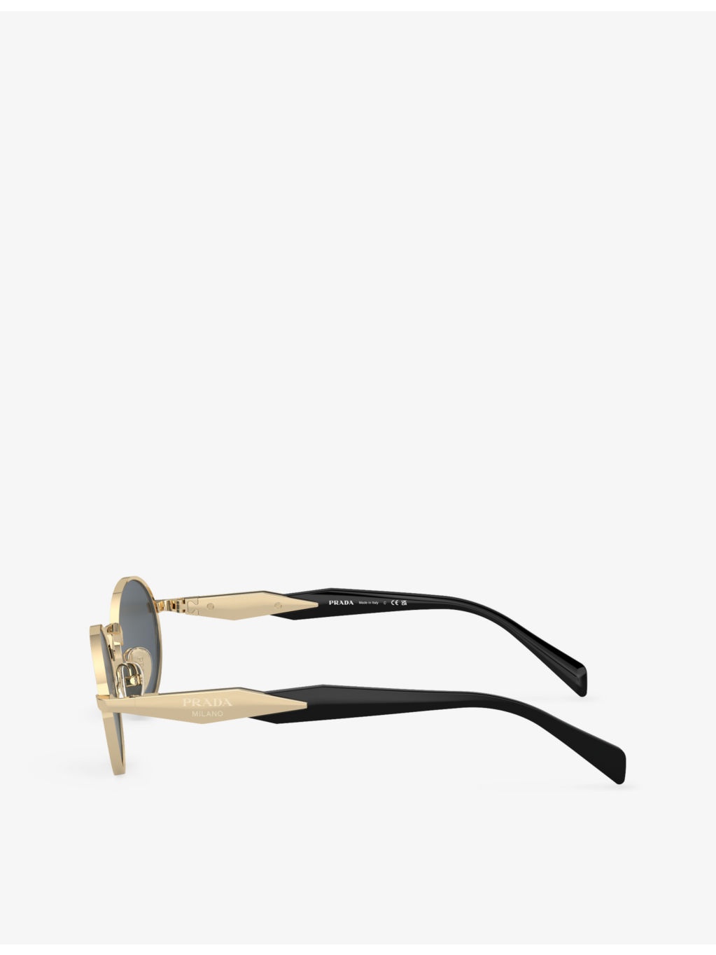 PR 65ZS Oval-Frame Metal Sunglasses - 3