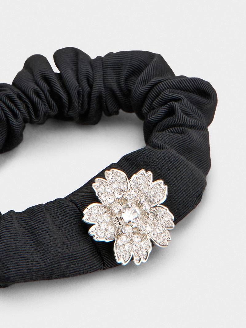 Roger Vivier Efflorescence Scrunchie in grosgrain outlook