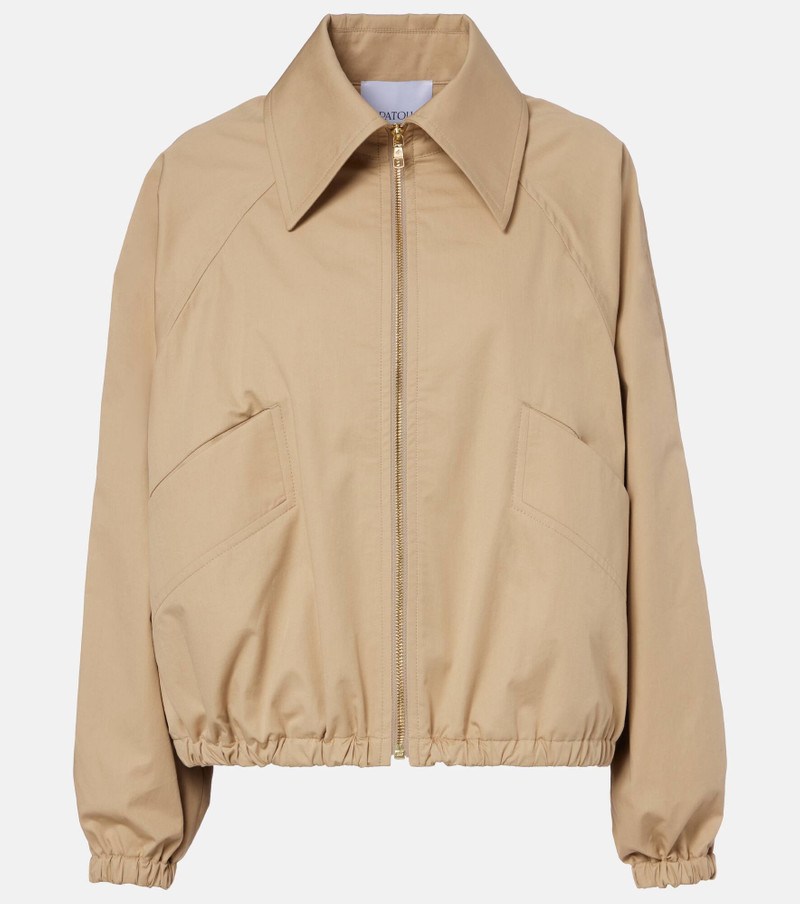 Cotton bomber jacket 1