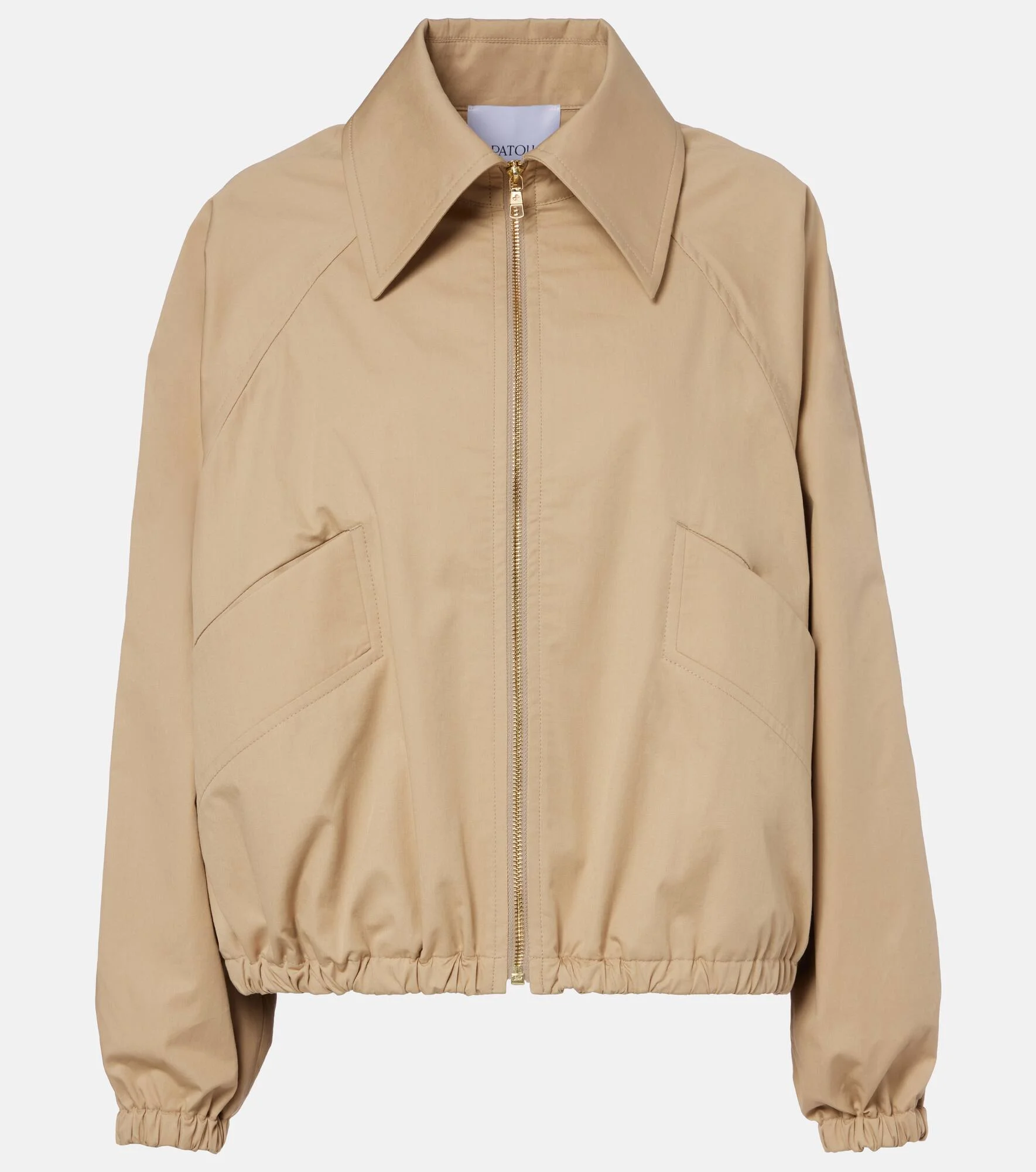 Cotton bomber jacket - 1