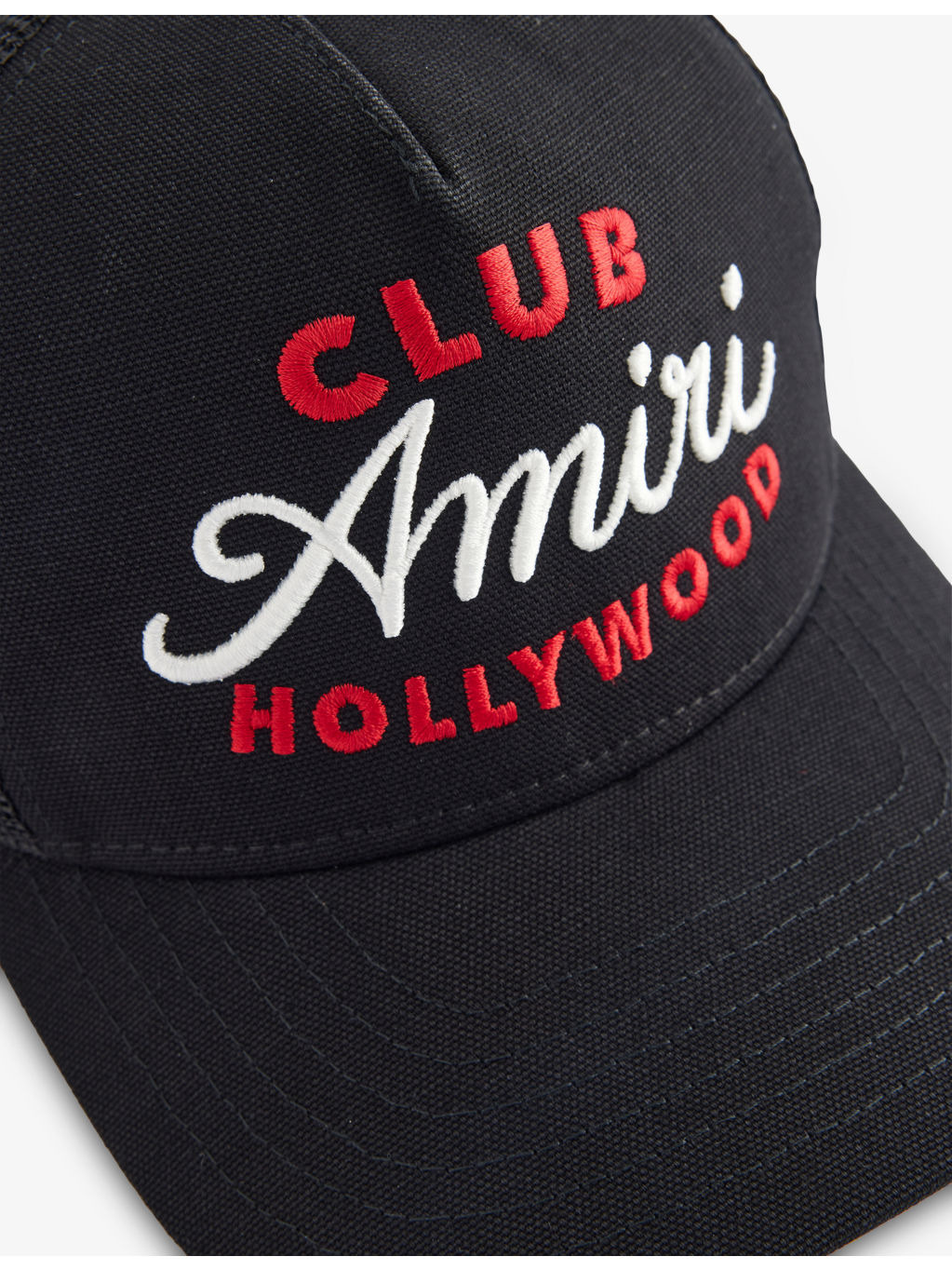 Club Embroidered Cotton Trucker Cap - 2