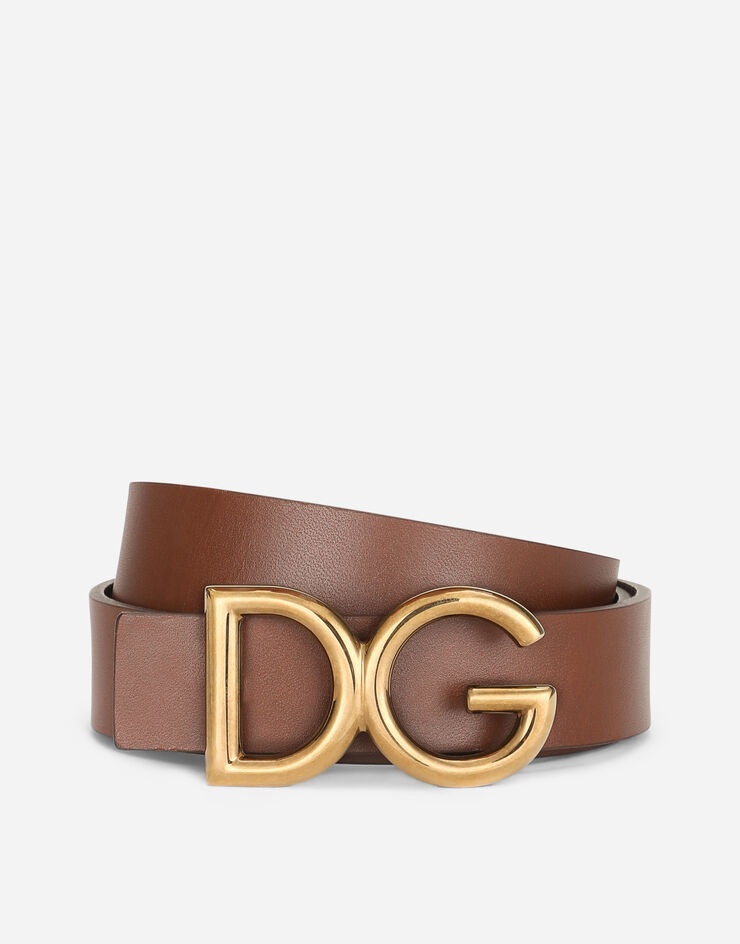 Dauphine leather belt - 1