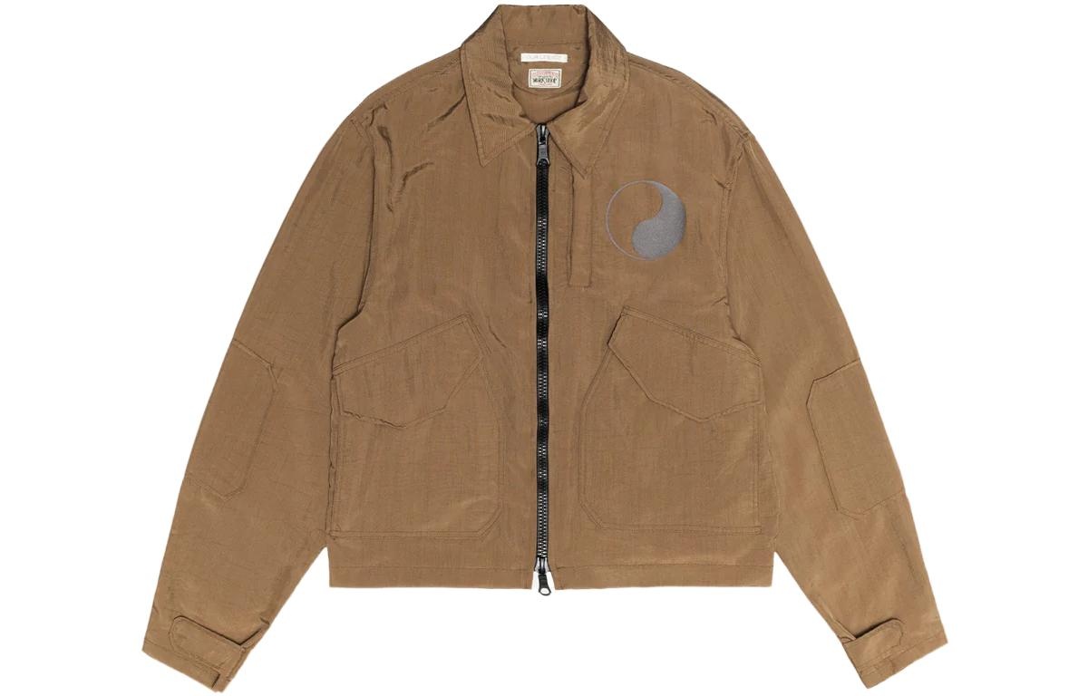 Stussy x Our Legacy Work Shop Pararescue Jacket 'Muddy Mustard Tech Canvas' WS323PMM - 2