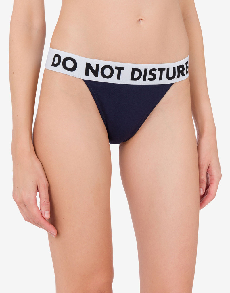 DO NOT DISTURB STRETCH JERSEY BRAZILIAN BRIEFS 1