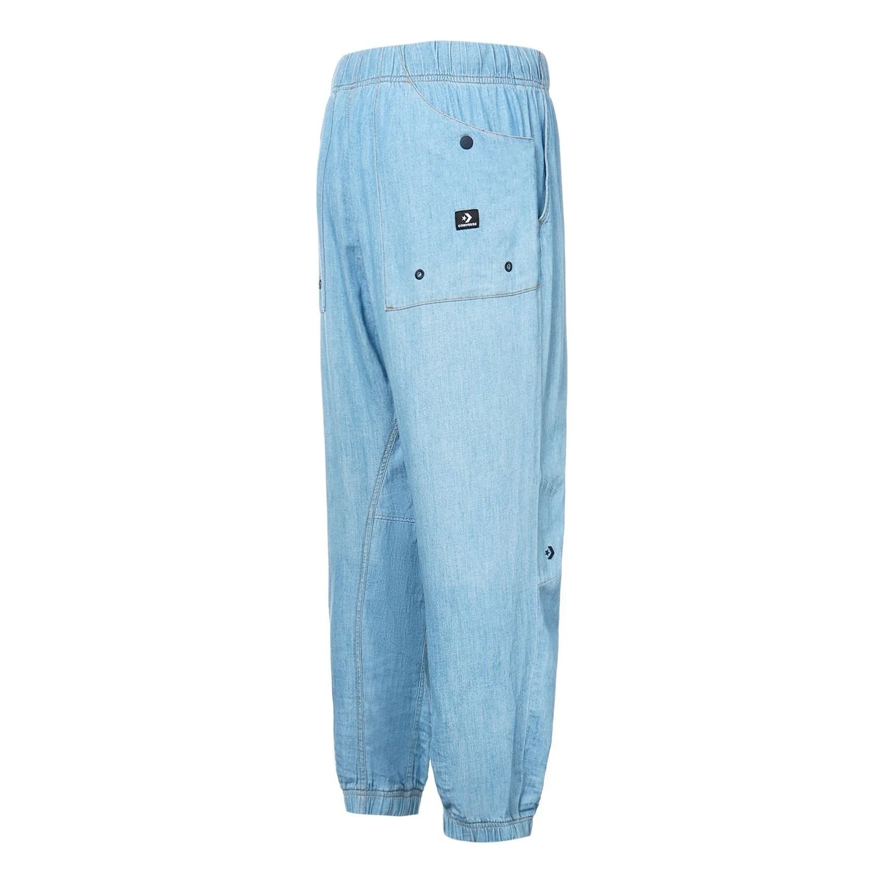 Converse Elevated Woven Chambray Jogger 'Blue' 10025436-A01 - 1