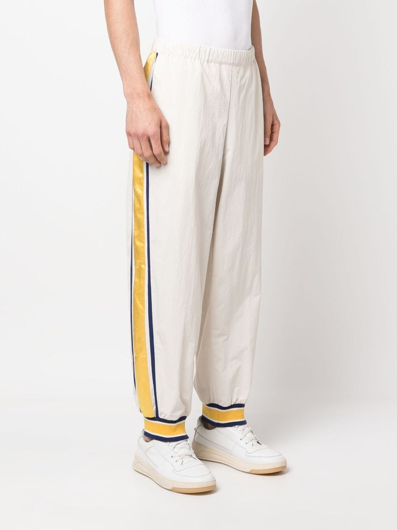 stripe-detail elasticated track pants 3