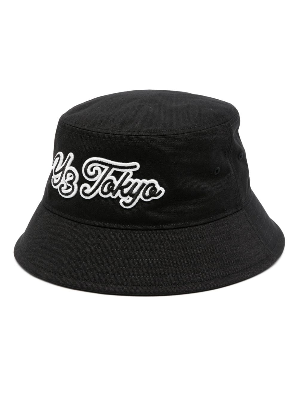 logo-embroidered bucket hat - 1