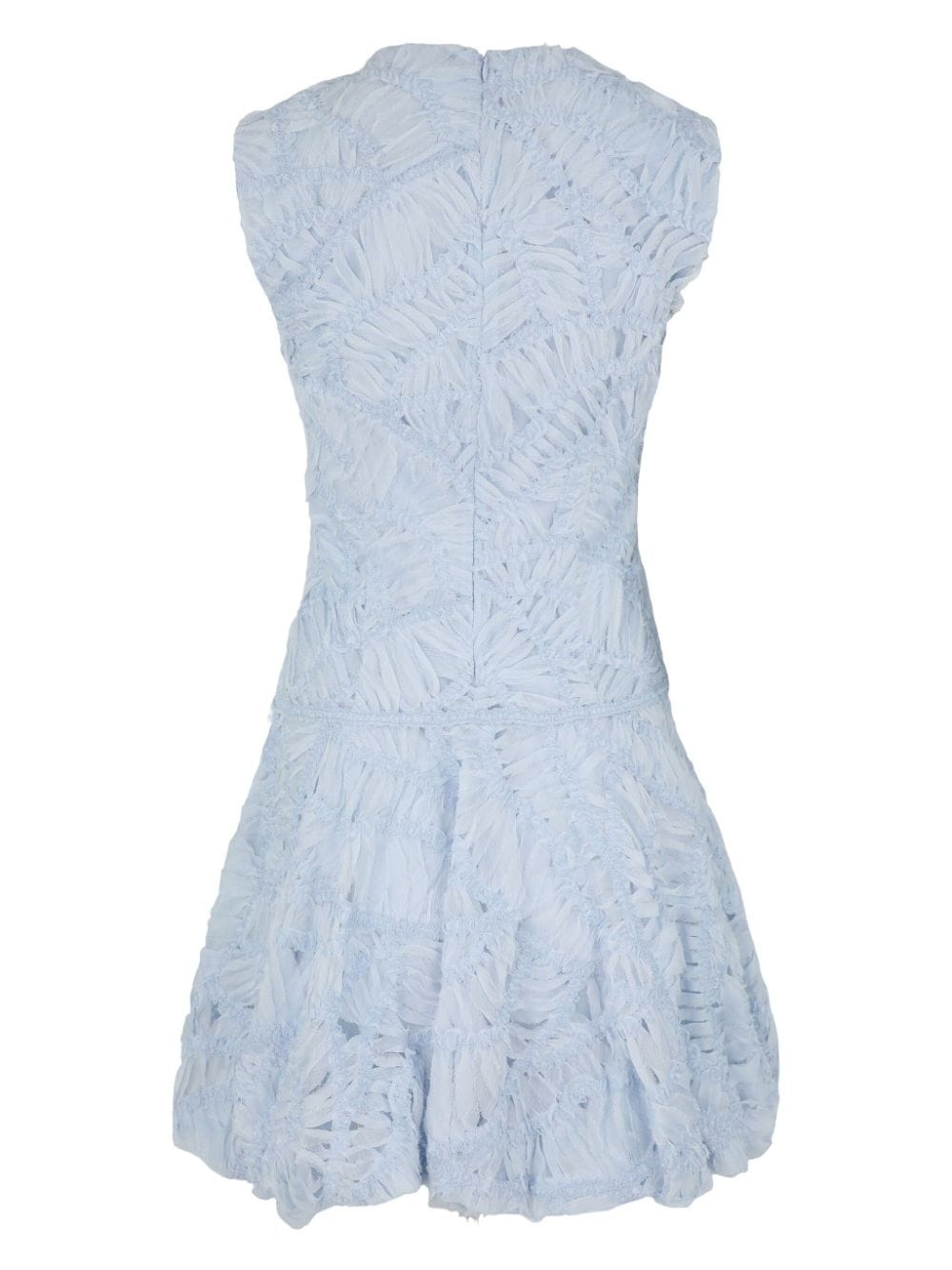 Vallan ruffle-detail minidress - 2