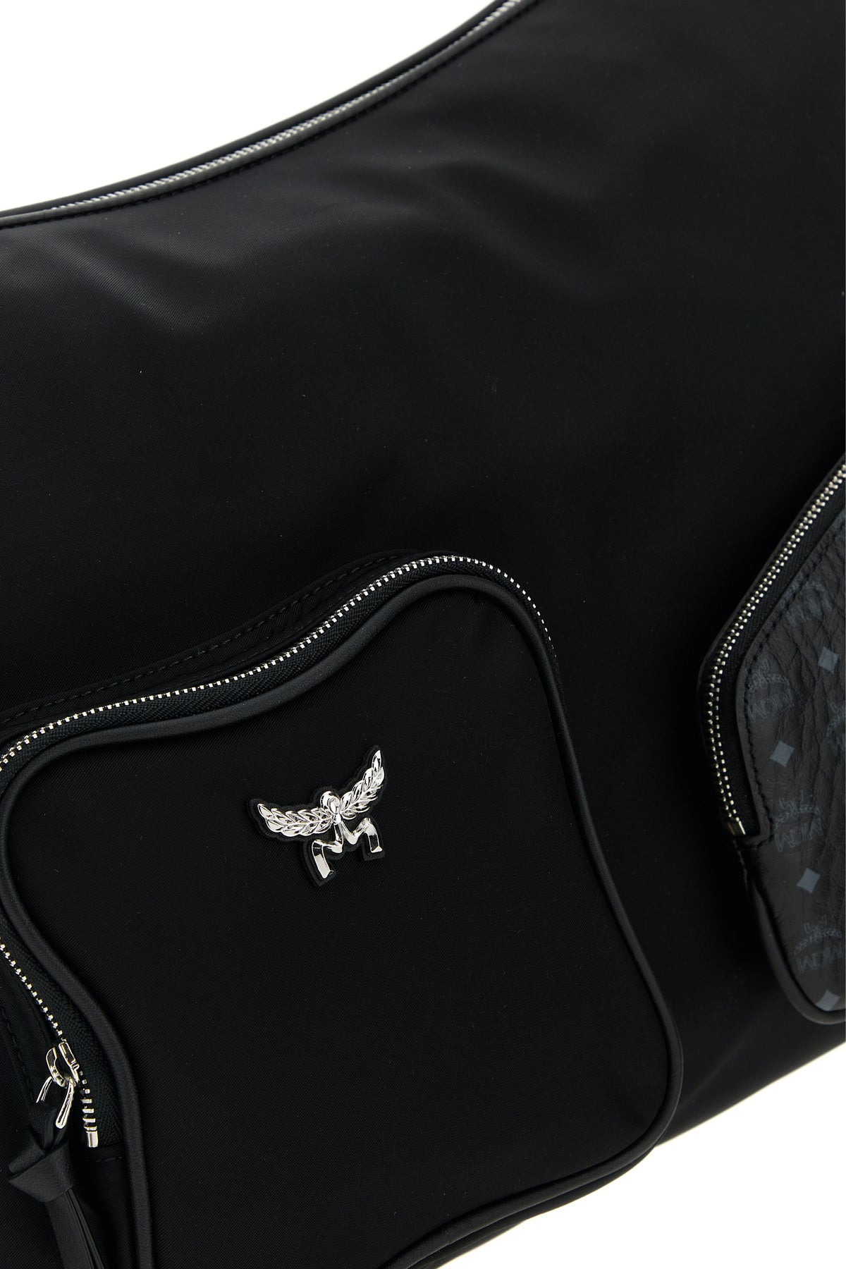 Black fabric Aren shoulder bag - 4