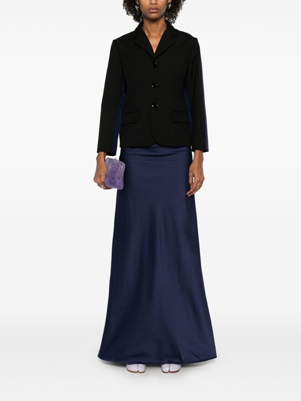 patchwork blazer - 2