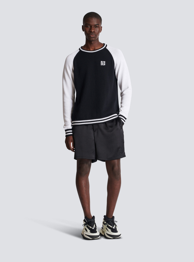 Balmain PB signature sweatshirt outlook