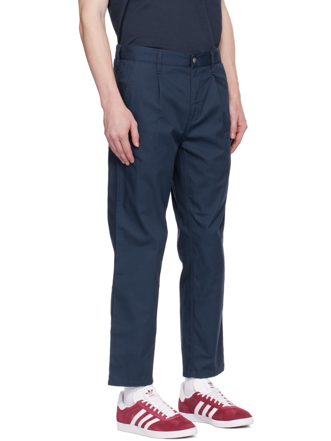 Navy Abbott Trousers - 2