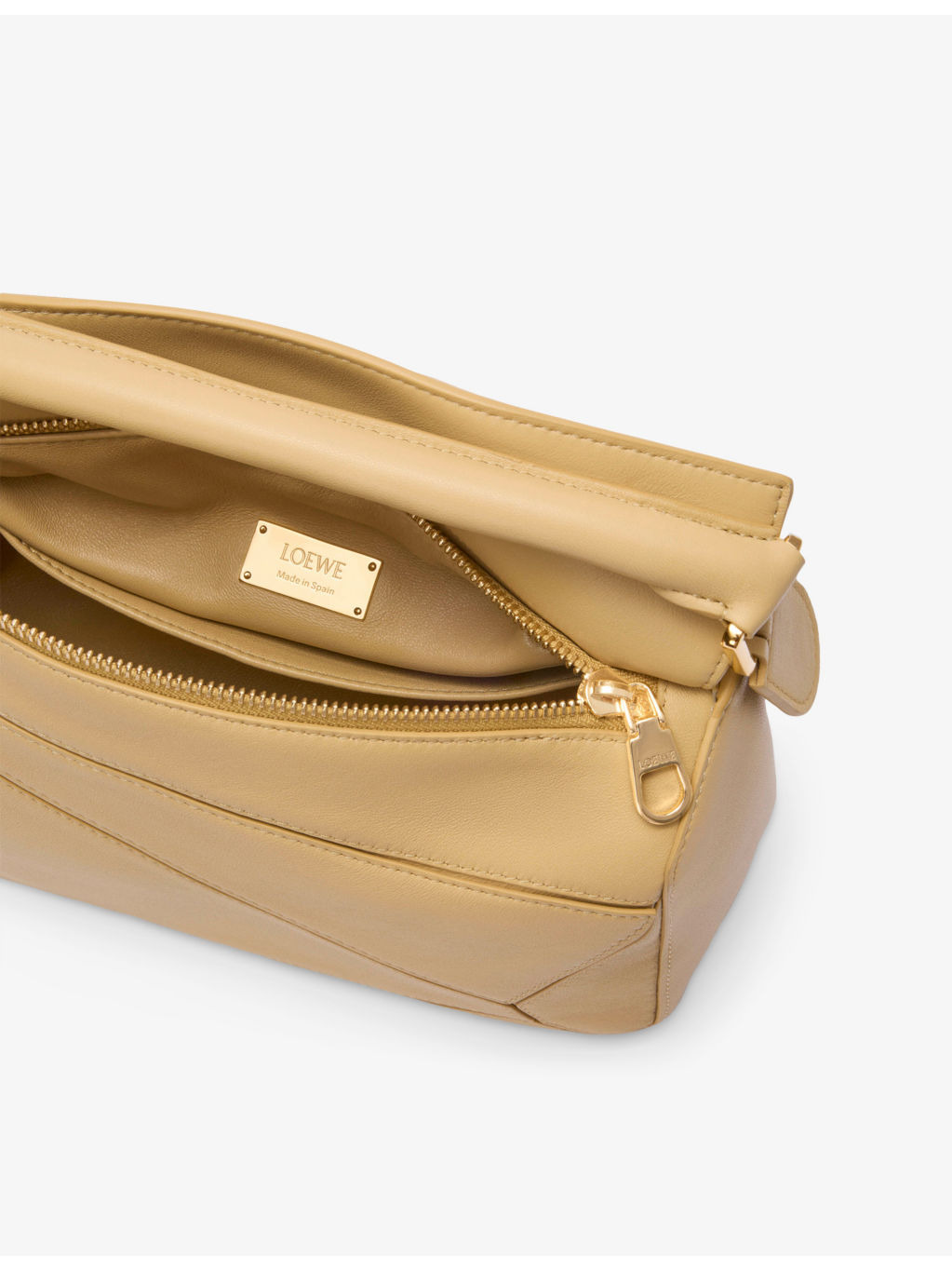 Puzzle Small Leather Top-Handle Bag - 4