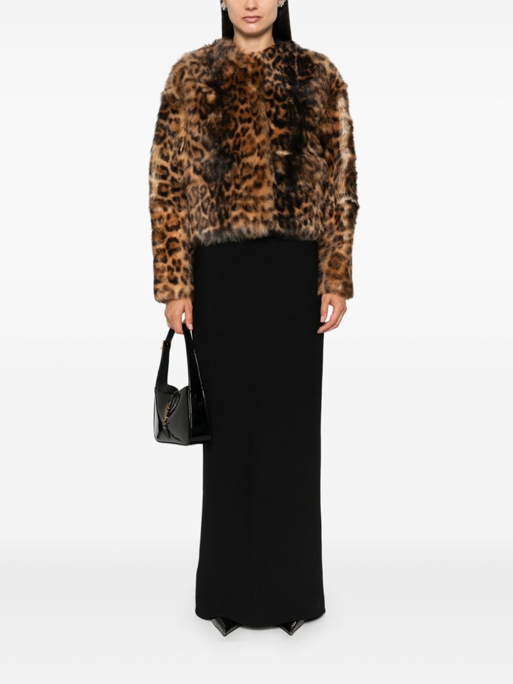 leopard-pattern jacket - 2