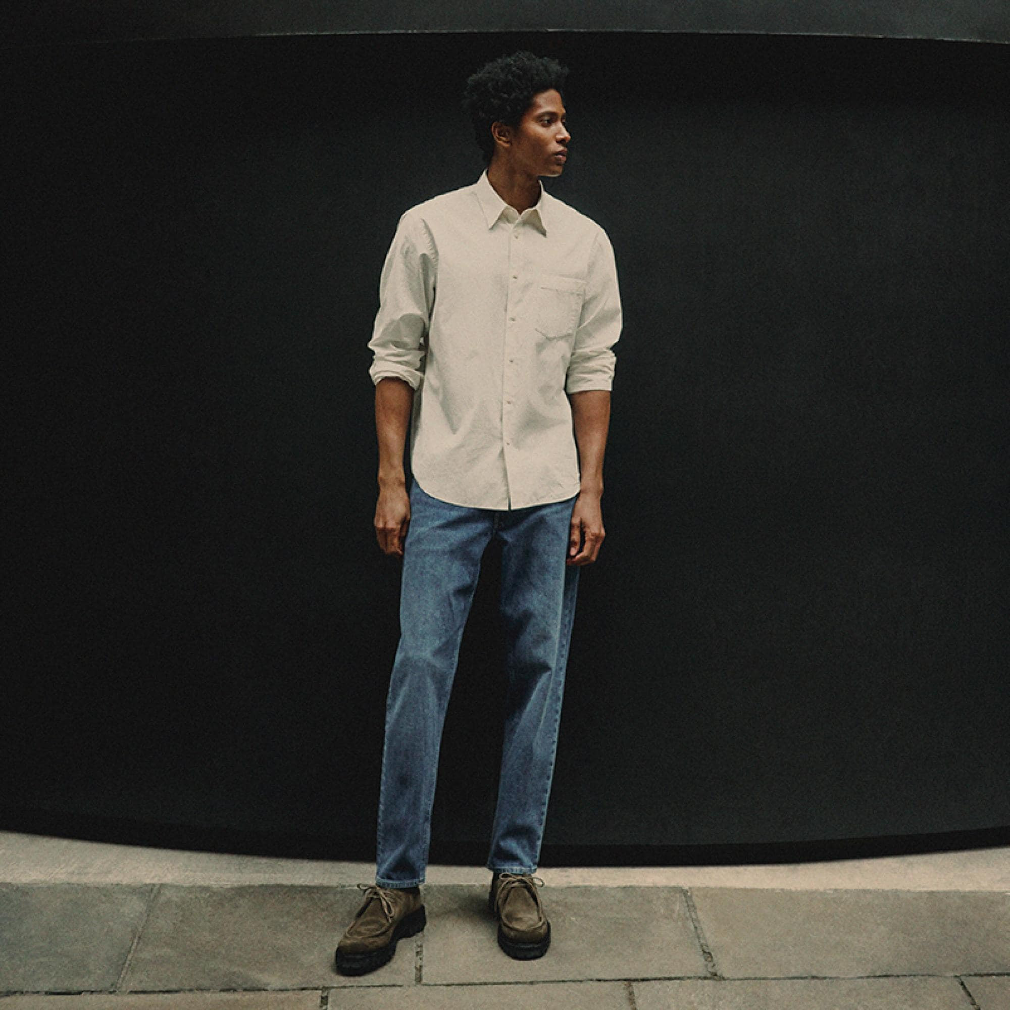 Standard Jean in Stretch Denim - 6