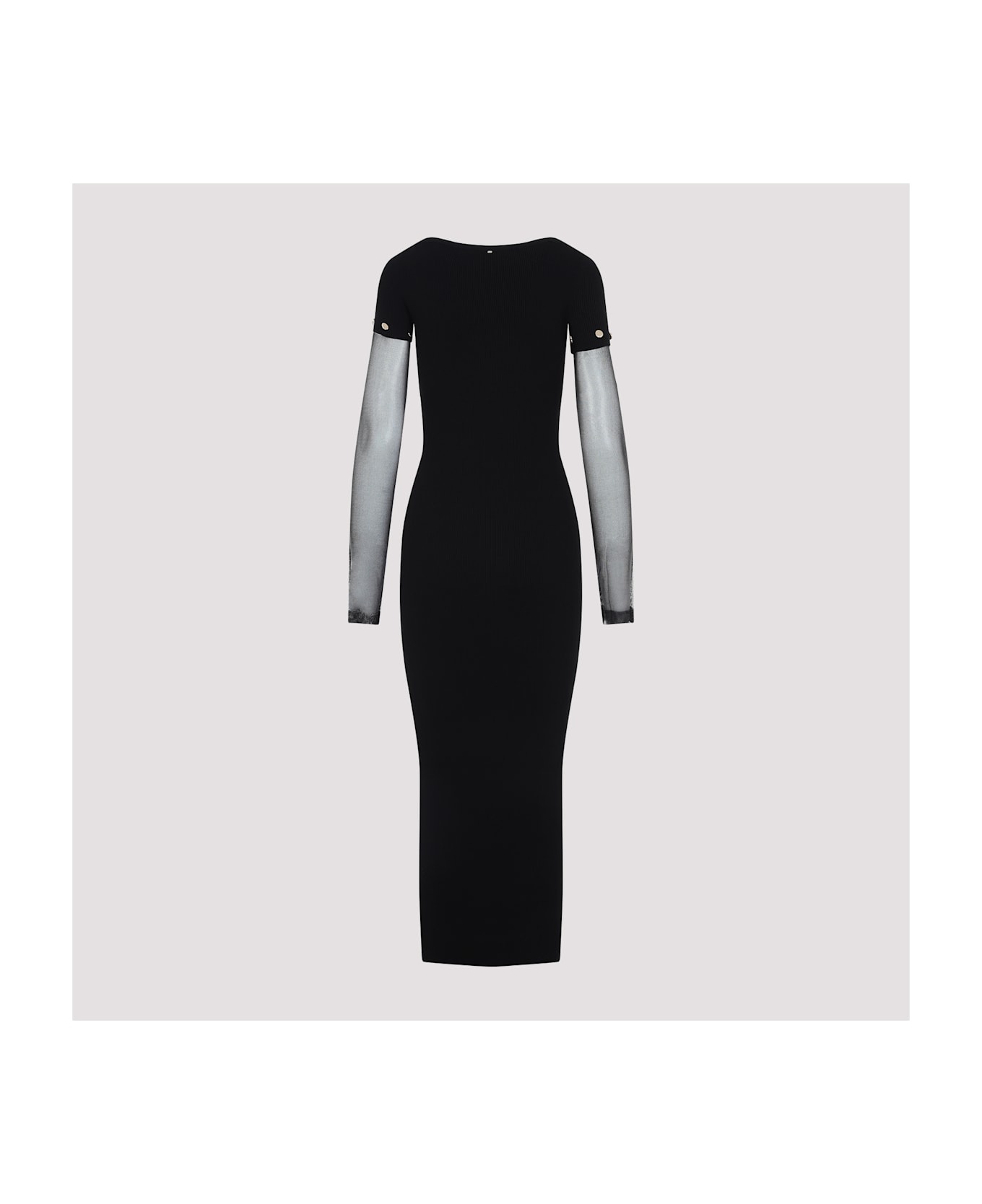 Grazia Transparent Sleeves Dress - 4