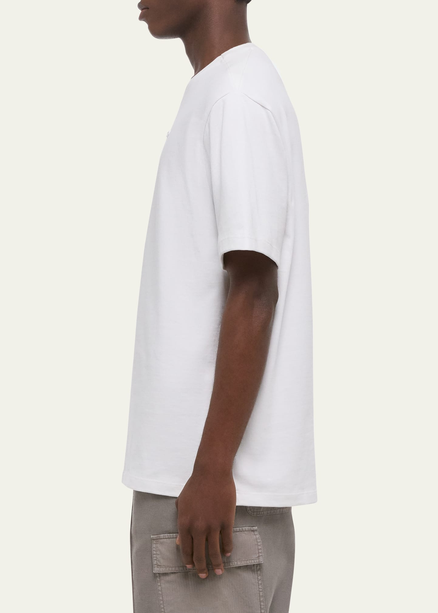 Men's Classic Rib Knit T Shirt - 5