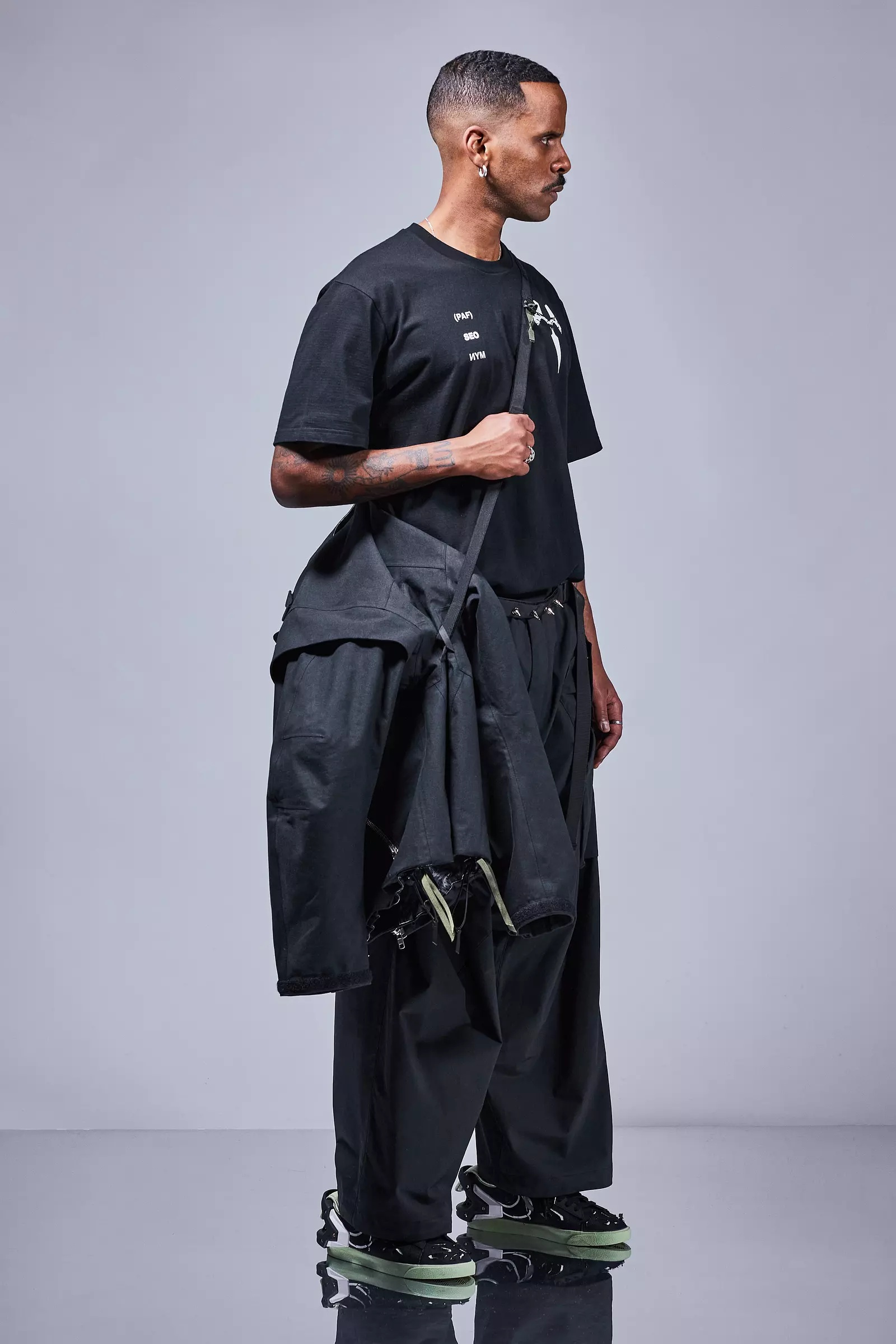 J68W-BQ 3L Rider Jacket Black - 37