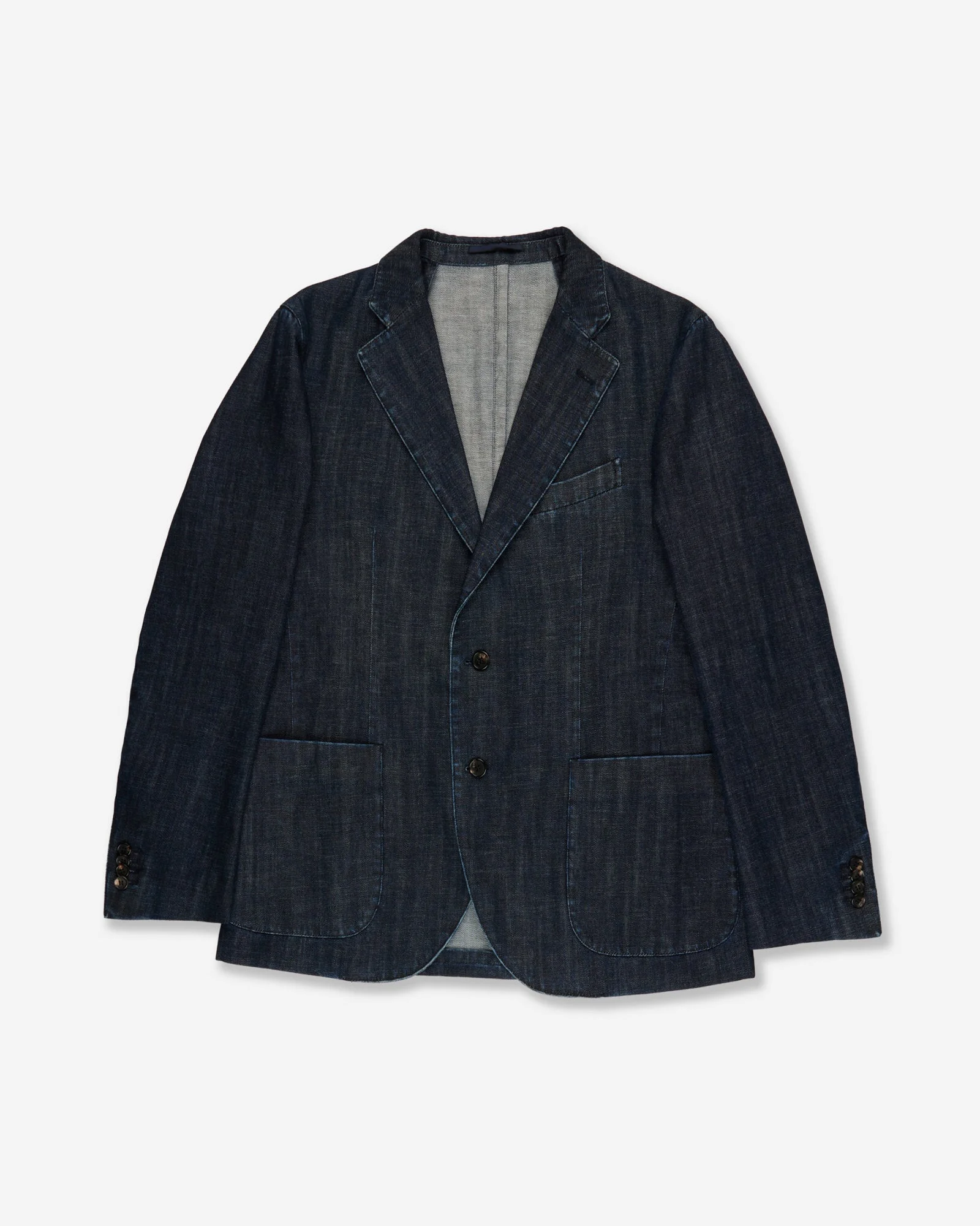 Slim fit Japanese denim jacket - 1