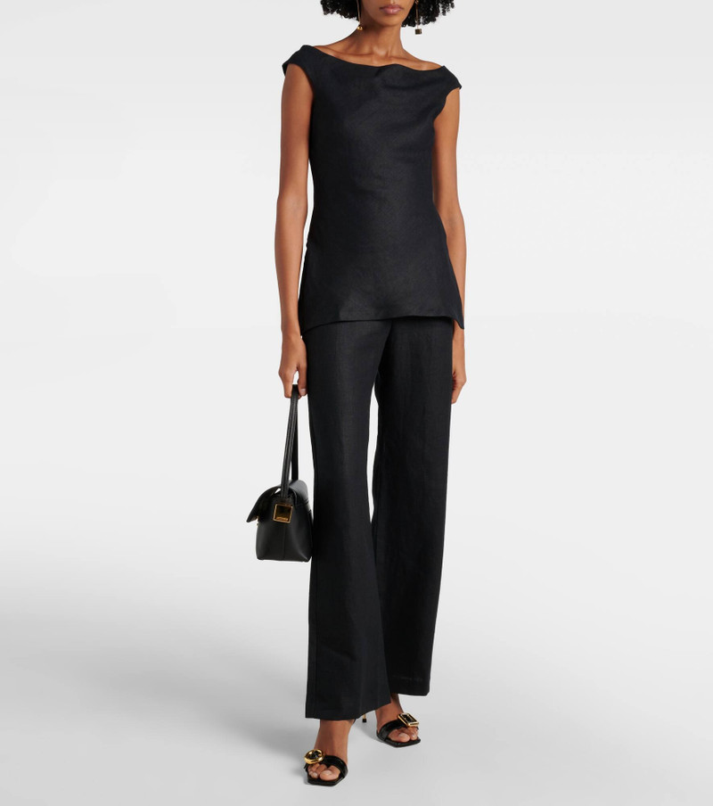FAITHFULL Ilride linen wide-leg pants outlook