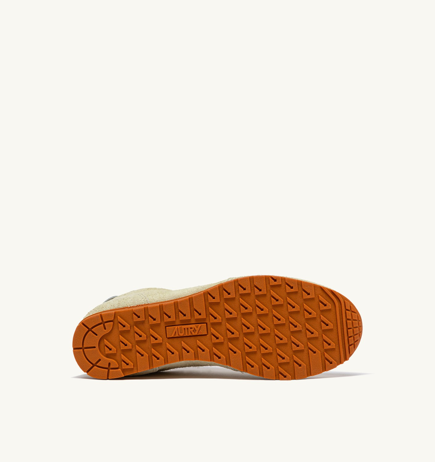 SNEAKERS WINDSPIN IN BUTTER WHITE SUEDE - 4