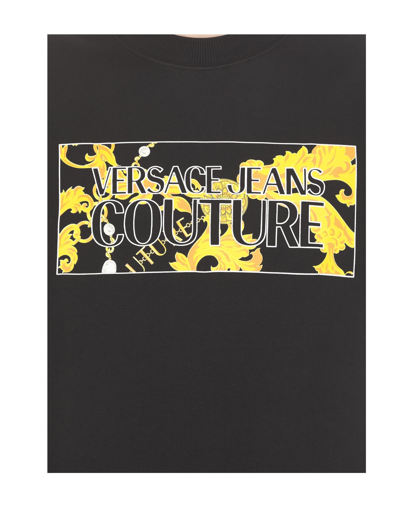 Versace Chain Couture Sweatshirt - 5