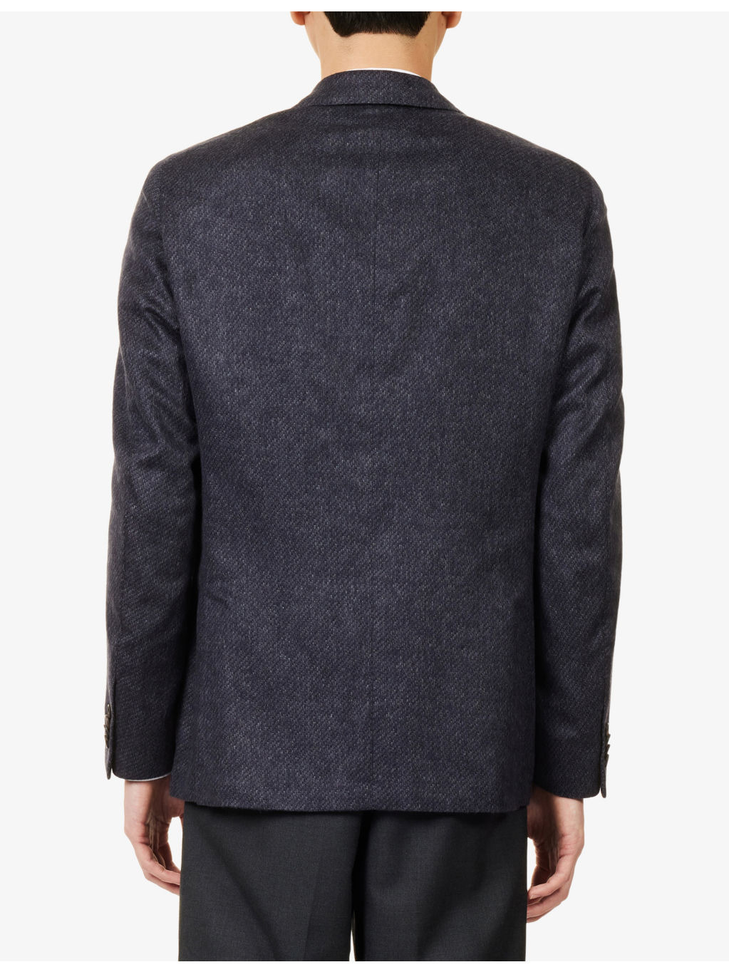 Whisper Single-Breasted Silk-Cashmere Blend Jacket - 4