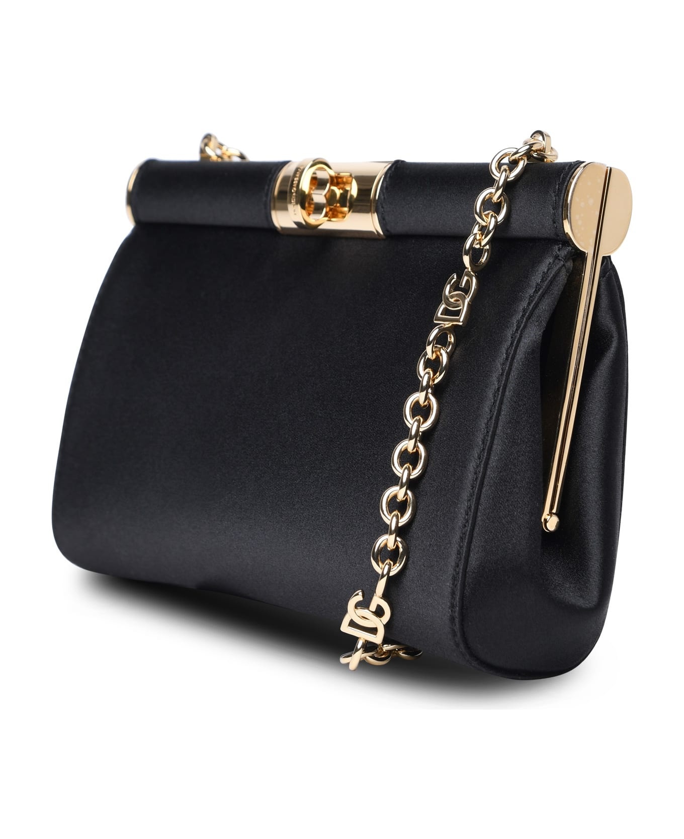 Black Silk Blend Bag - 2