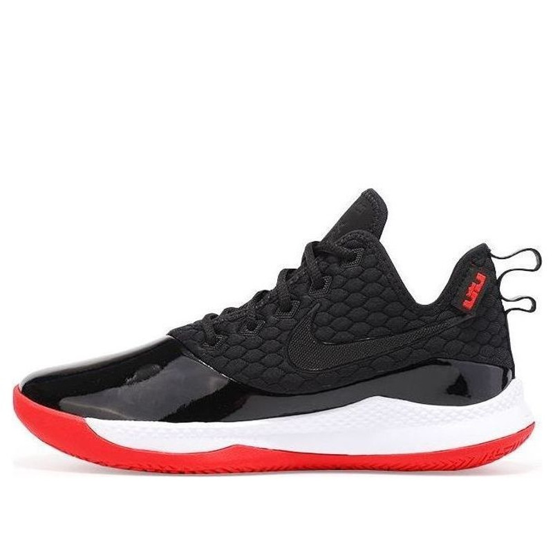 Nike LeBron Witness 3 Premium 'Black Red' BQ9819-001 - 1