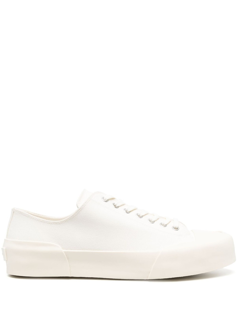 lace-up low-top sneakers 1