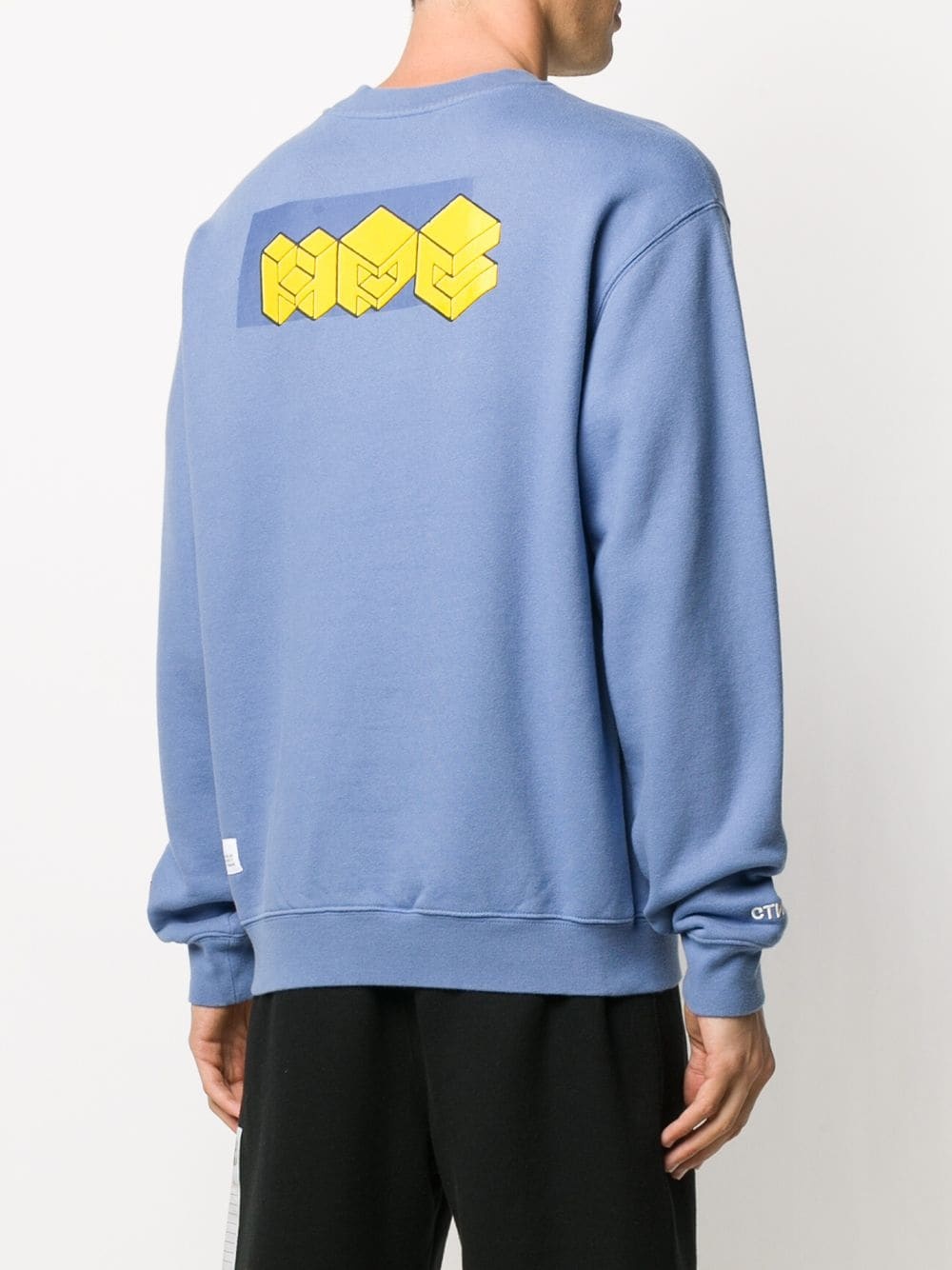 logo crew-neck sweatshirt - 4