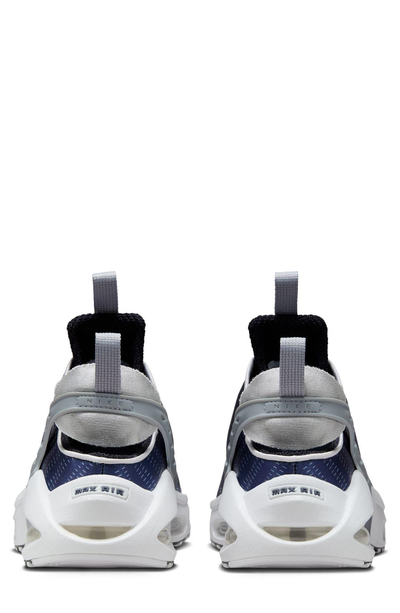 Nike Air Max Craze Sneaker in Midnight Navy/White/Grey at Nordstrom - 5