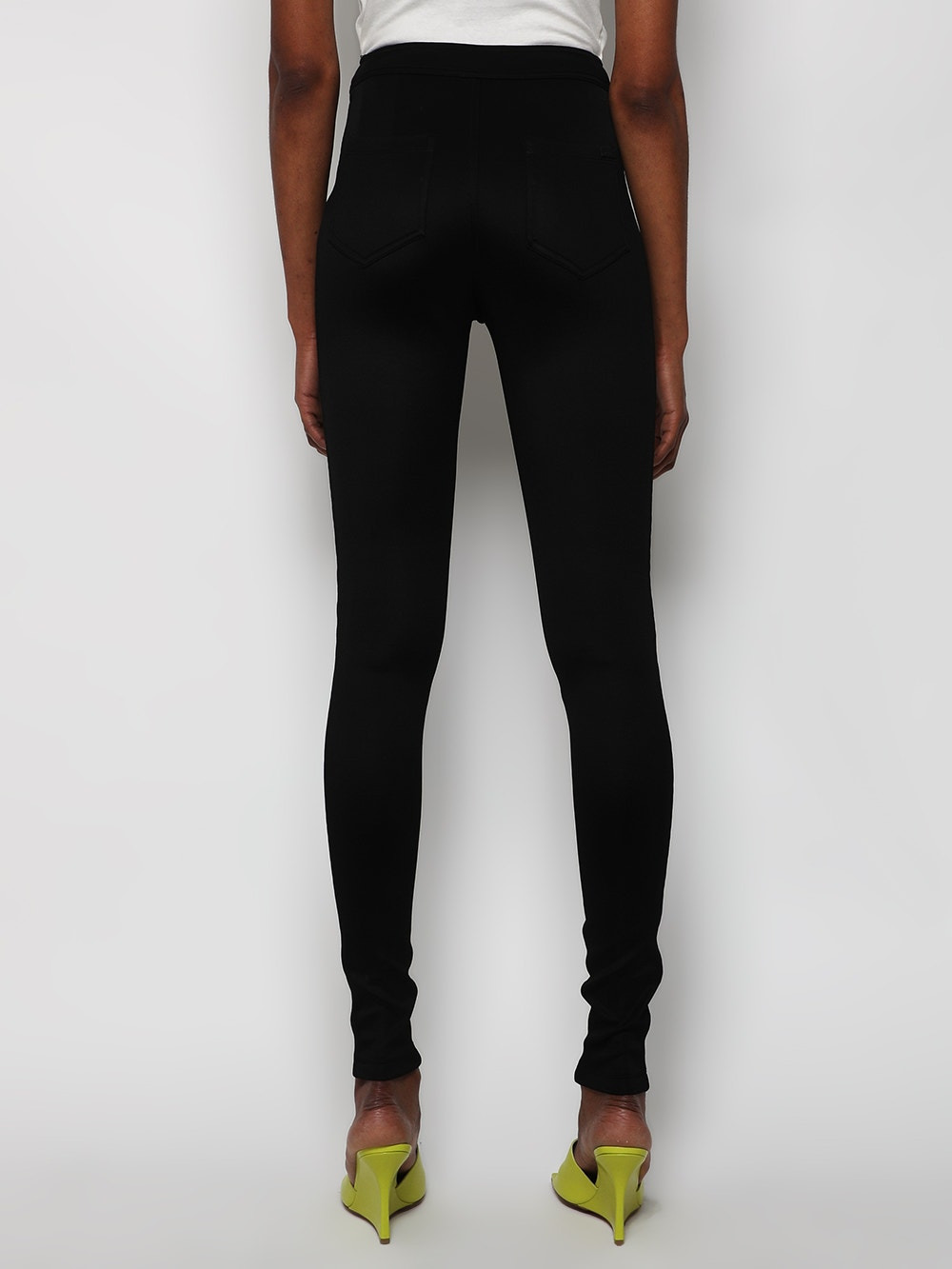 Slim-fit Silk Jersey Pants Rouge - 5