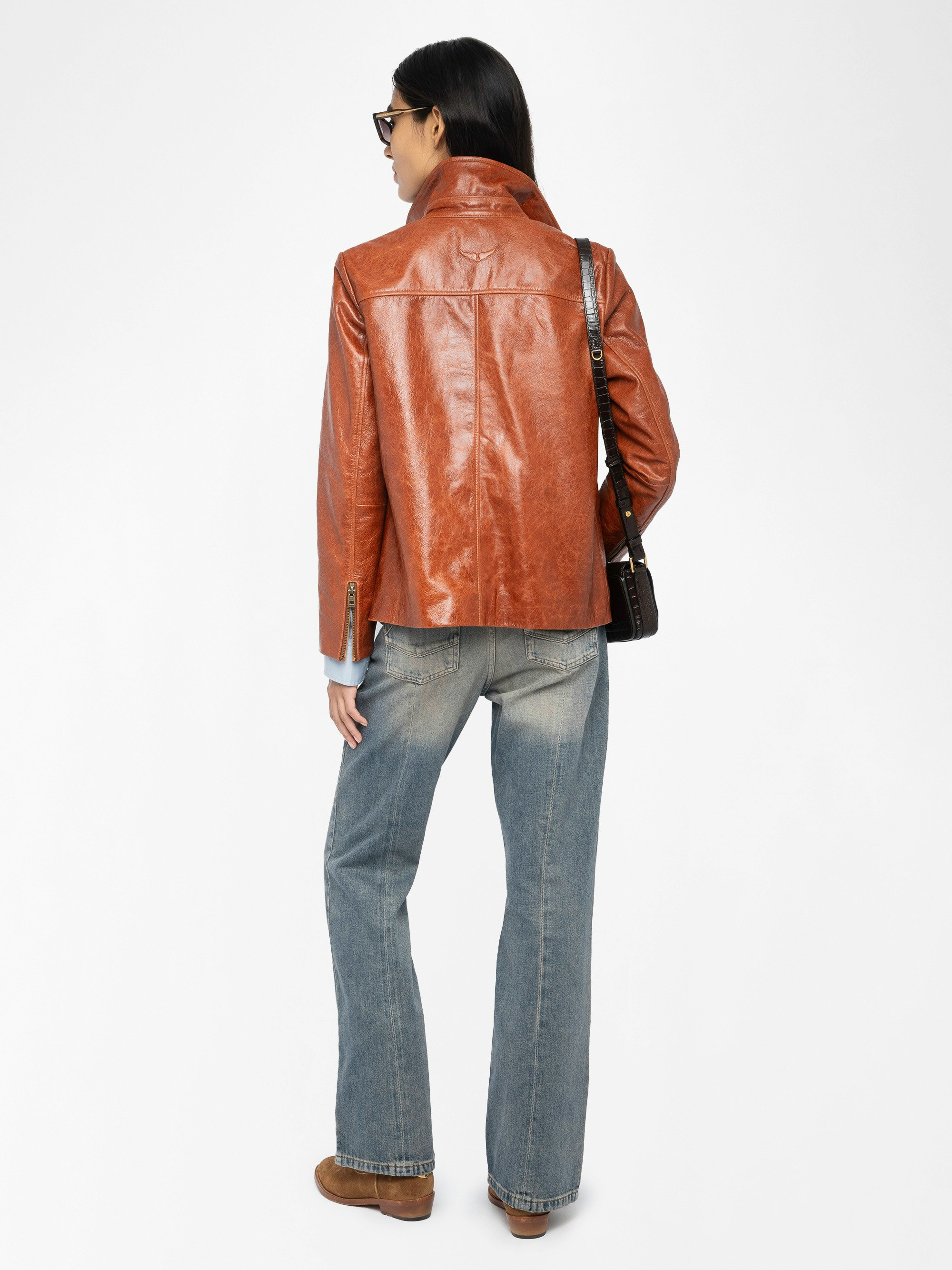 Lienna Leather Jacket - 4