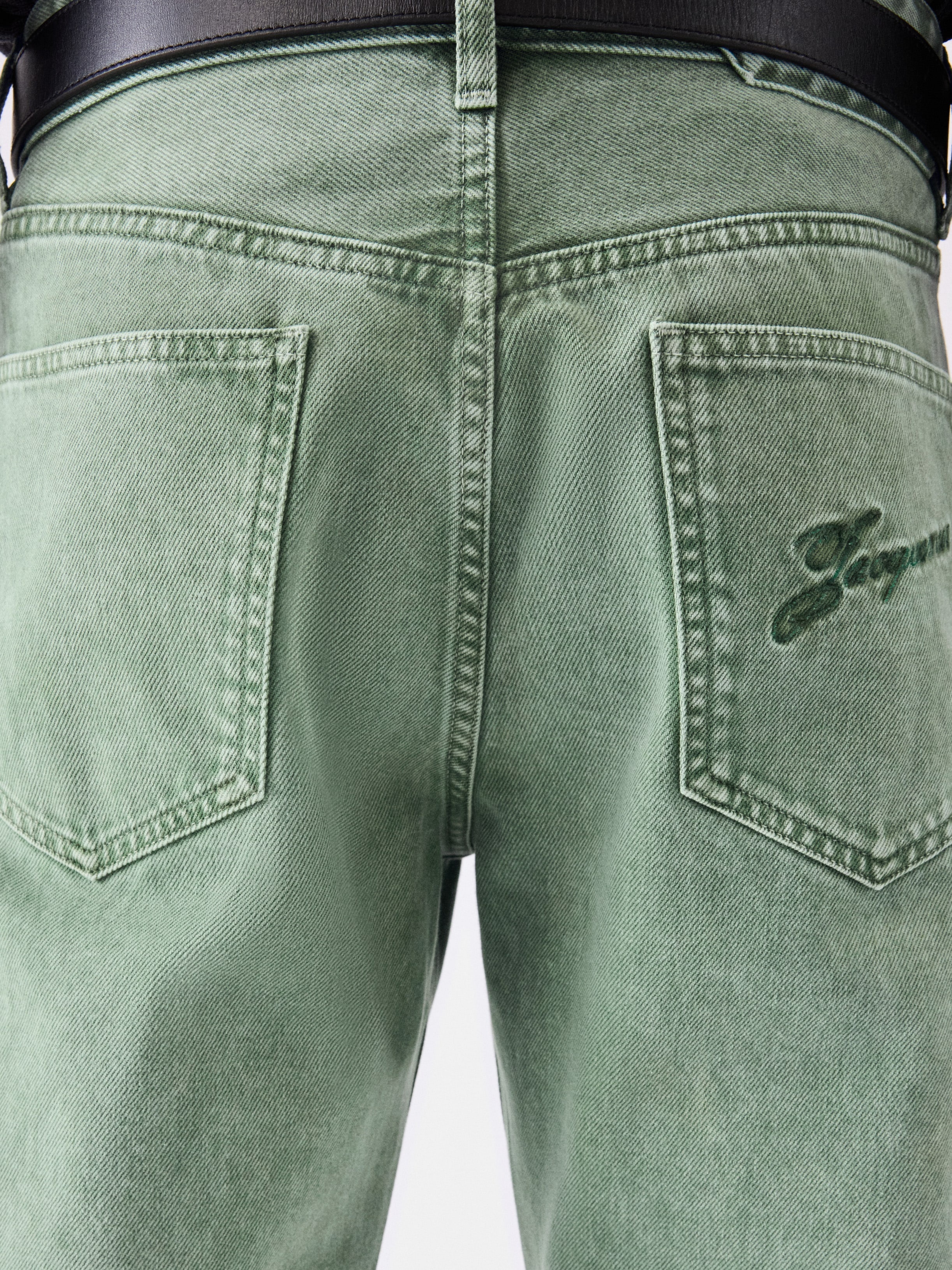 The straight de-Nîmes denim pants - 5