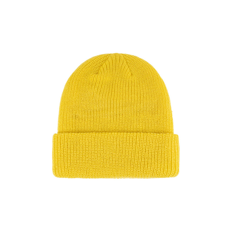 Stüssy Stussy Basic Cuff Beanie 'Yellow' outlook