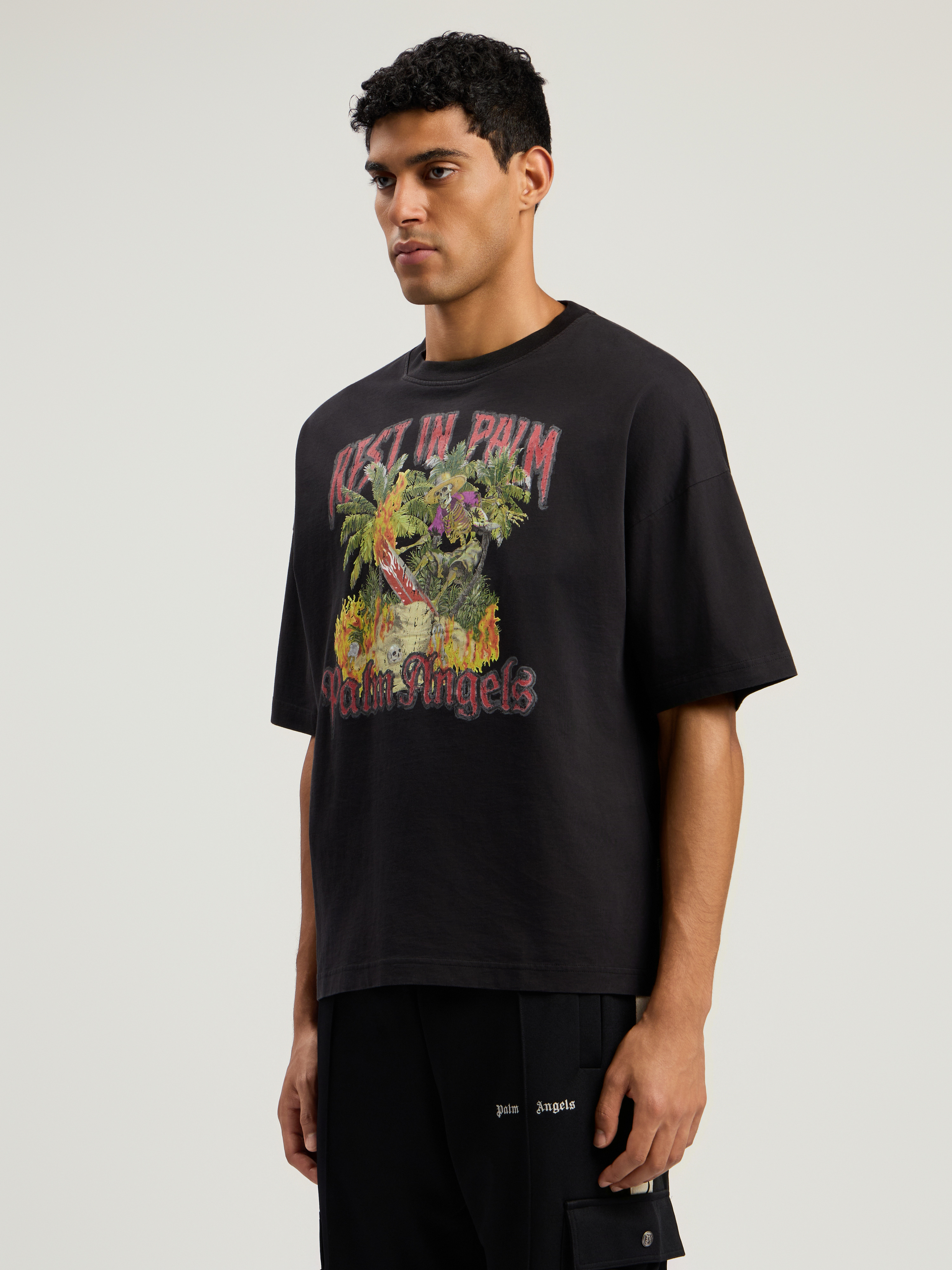 Rest In Palm Loose T-Shirt - 4