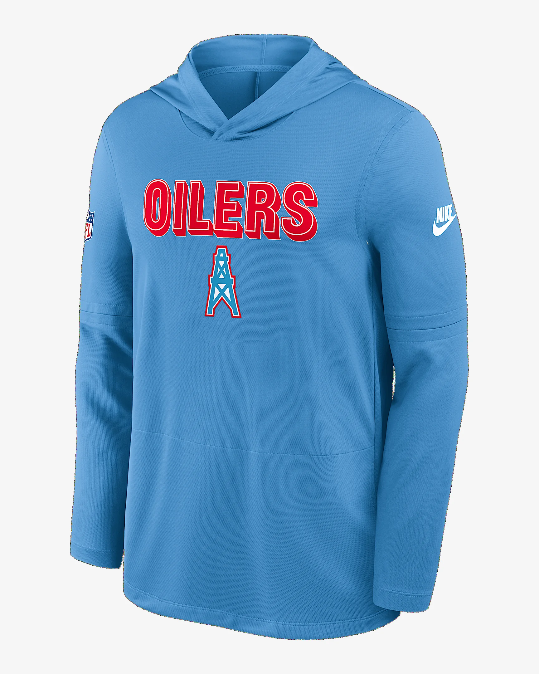 Tennessee Titans Pass Accuracy Men's Nike Dri-FIT NFL Long-Sleeve Hooded Top - 1