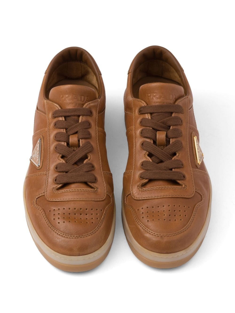 Downtown nappa-leather sneakers - 4