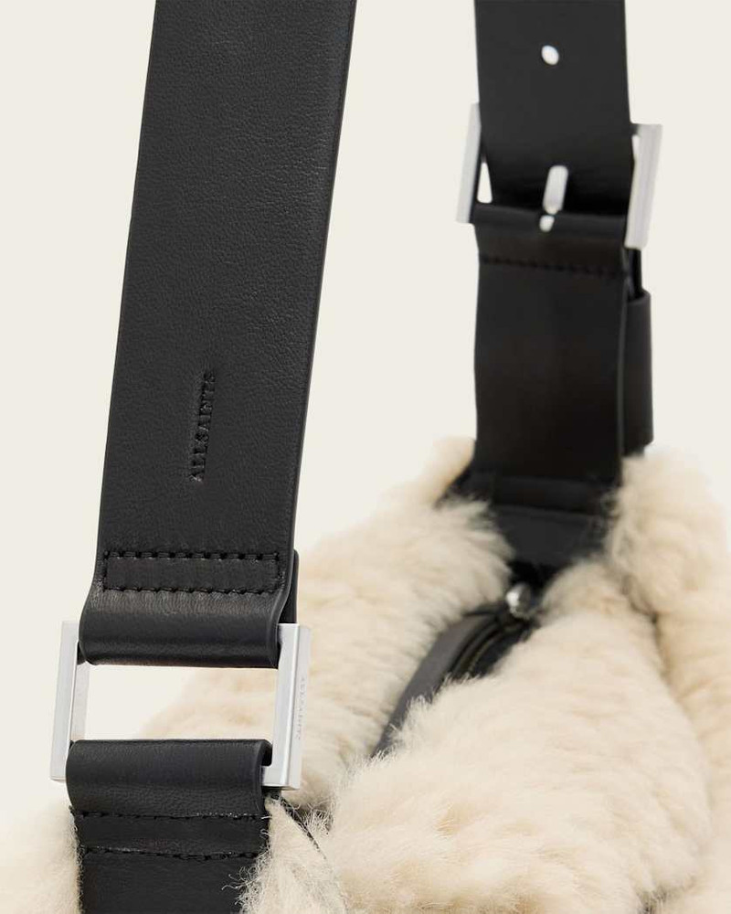 LUNA SHEARLING CROSSBODY BAG 5