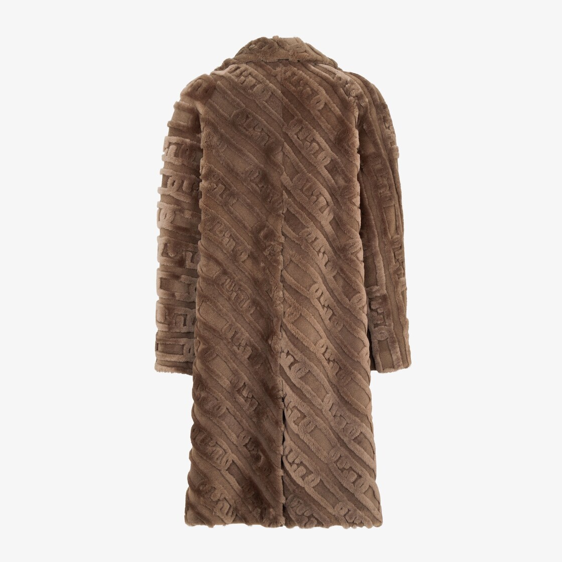 Brown shearling coat - 2