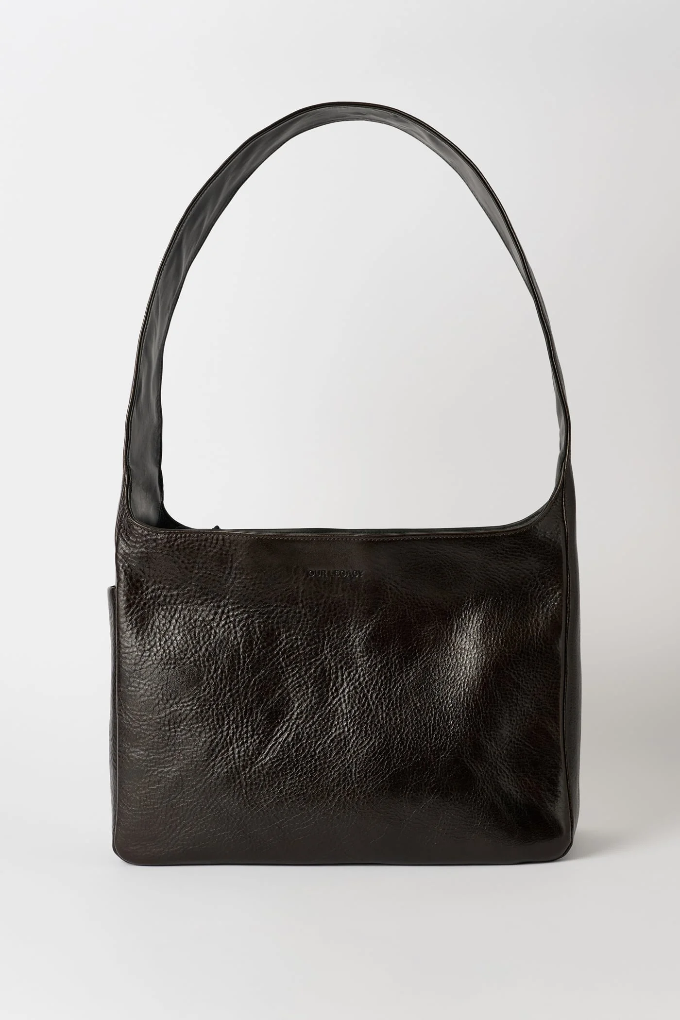 Grande Brick Bag Deep Americano Leather - 1